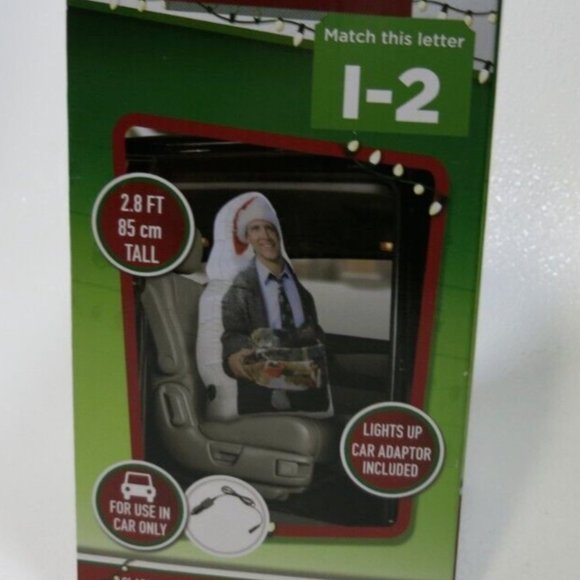 Clark Griswold Car Buddy Christmas Vacation Inflatable Airblown New in Box - Picture 3 of 5